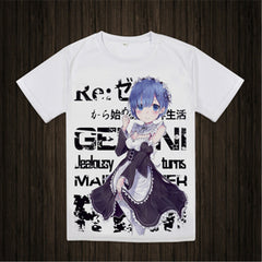 Anime Cosplay Men Cartoon T-Shirt