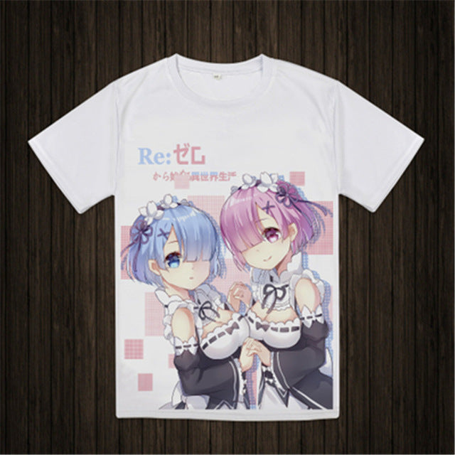 Anime Cosplay Men Cartoon T-Shirt