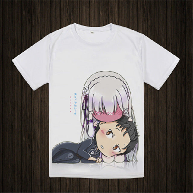 Anime Cosplay Men Cartoon T-Shirt