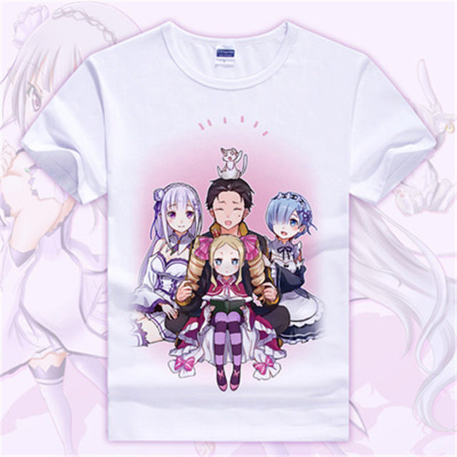 Anime Cosplay Men Cartoon T-Shirt
