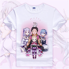 Anime Cosplay Men Cartoon T-Shirt