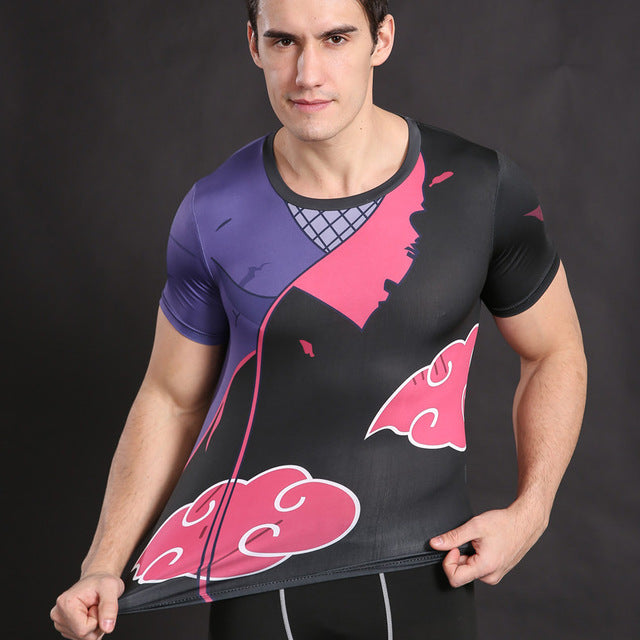 Anime Cosplay Men T-shirt