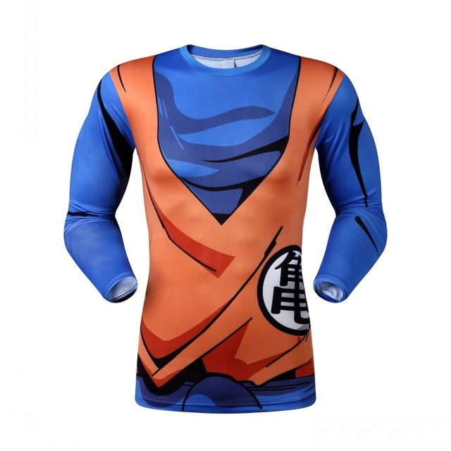 Anime Body Fitting Men Printed T-Shirt