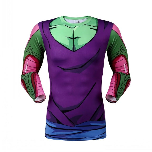 Anime Body Fitting Men Printed T-Shirt