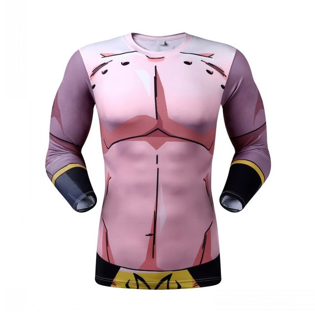 Anime Body Fitting Men Printed T-Shirt