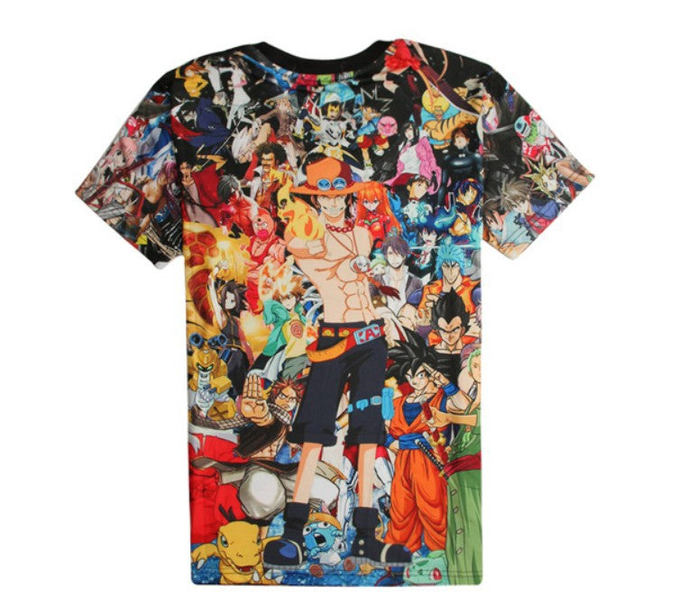 Fashion Men Anime T-Shirt
