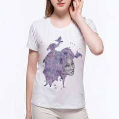 Lady Ninja Anime T-shirt