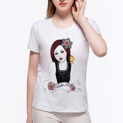 Lady Ninja Anime T-shirt