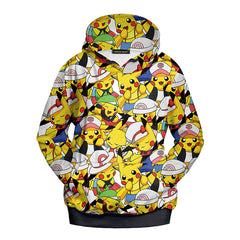 Casual Women Anime Printed Hoodies