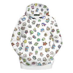Casual Women Anime Printed Hoodies