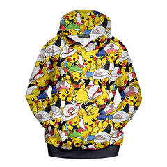 Casual Women Anime Printed Hoodies