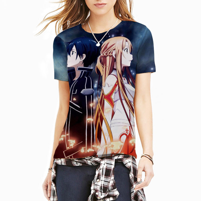 Casual Women Anime T-Shirt
