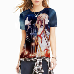 Casual Women Anime T-Shirt