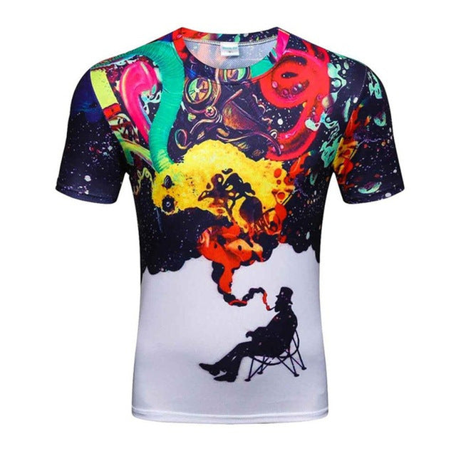 Casual Anime Men Fashion T-Shirt