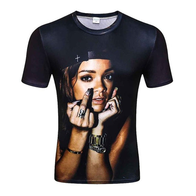 Casual Anime Men Fashion T-Shirt