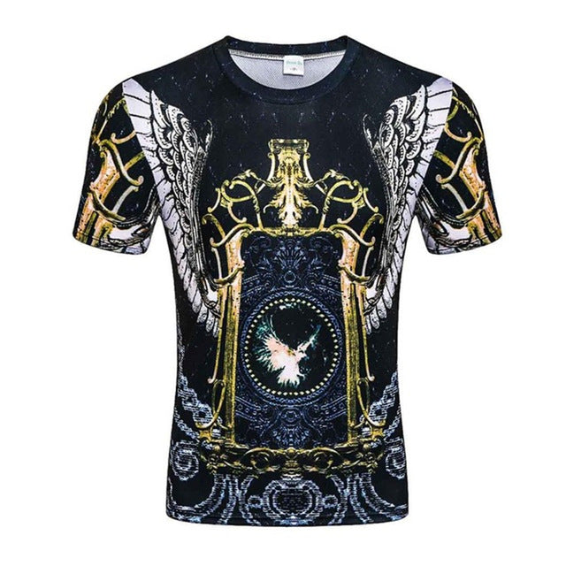 Casual Anime Men Fashion T-Shirt