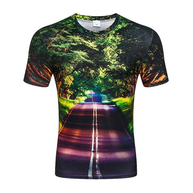 Casual Anime Men Fashion T-Shirt