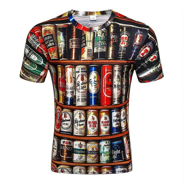 Casual Anime Men Fashion T-Shirt
