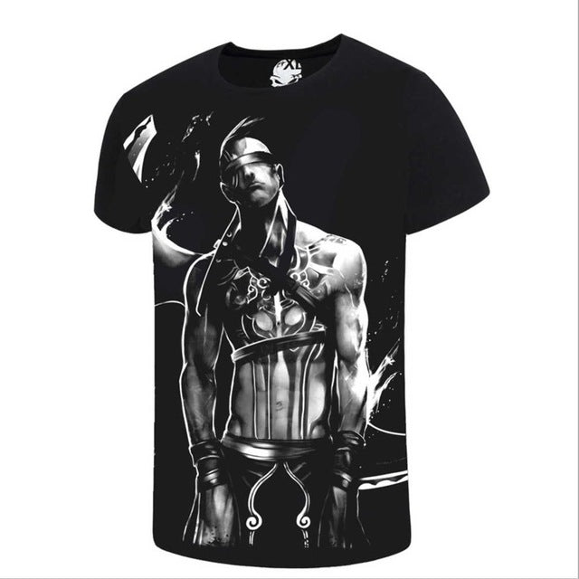 Casual Anime Men Fashion T-Shirt