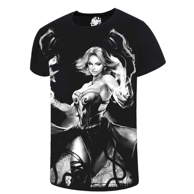 Casual Anime Men Fashion T-Shirt
