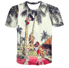 Printed Anime Men T-Shirt