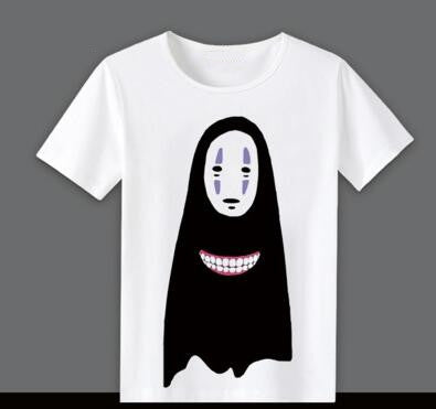 Printed Cartoon Adult Anime T-Shirt