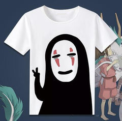 Printed Cartoon Adult Anime T-Shirt