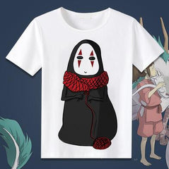 Printed Cartoon Adult Anime T-Shirt