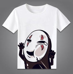 Printed Cartoon Adult Anime T-Shirt