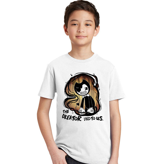 Anime Printed Kids Cartoon T-Shirt