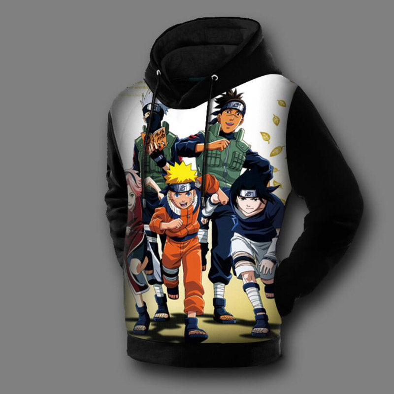 Adult Printed Anime Hoodies
