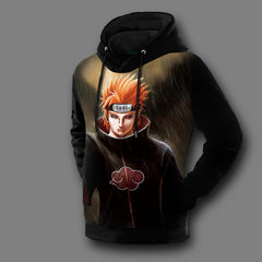 Adult Printed Anime Hoodies