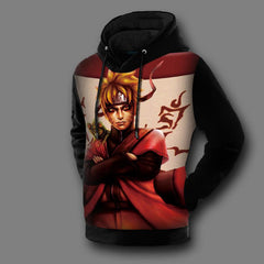 Adult Printed Anime Hoodies
