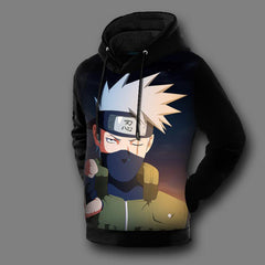 Adult Printed Anime Hoodies