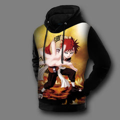 Adult Printed Anime Hoodies