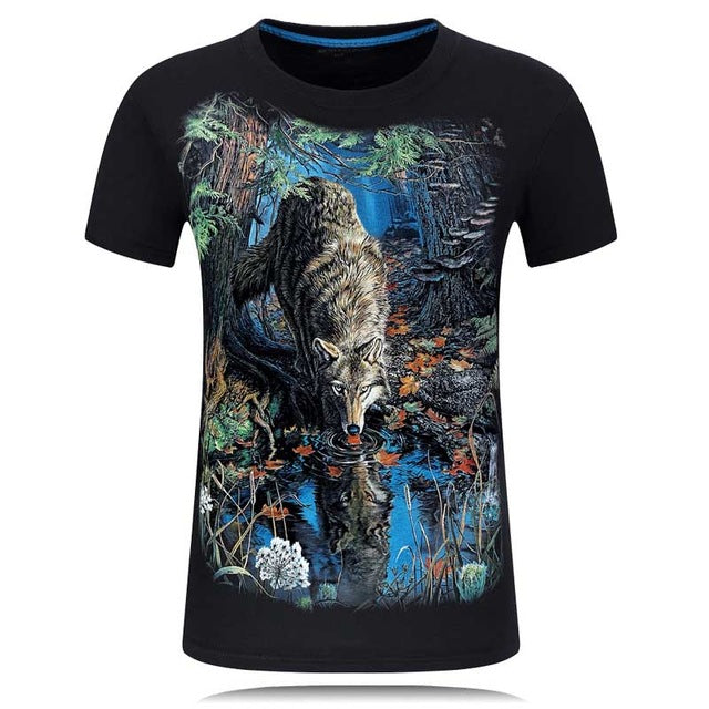 Printed Men Crossfit Anime T-Shirt