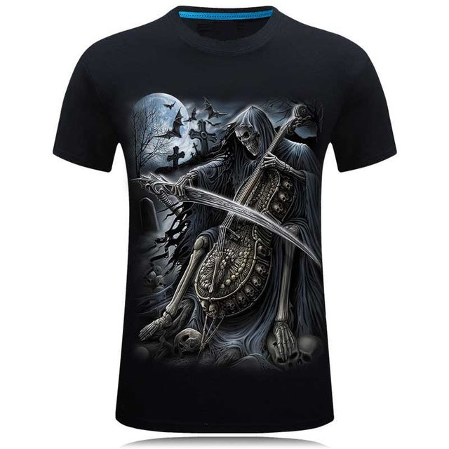 Printed Men Crossfit Anime T-Shirt