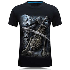 Printed Men Crossfit Anime T-Shirt