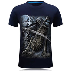 Printed Men Crossfit Anime T-Shirt