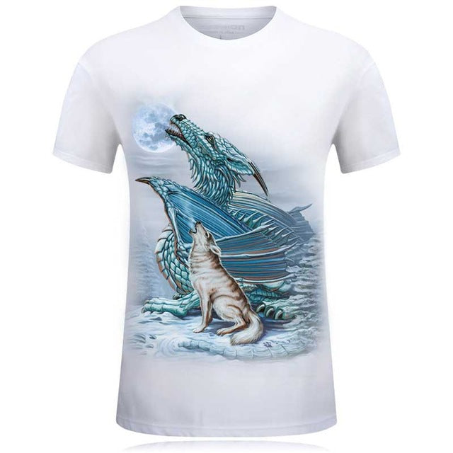 Printed Men Crossfit Anime T-Shirt
