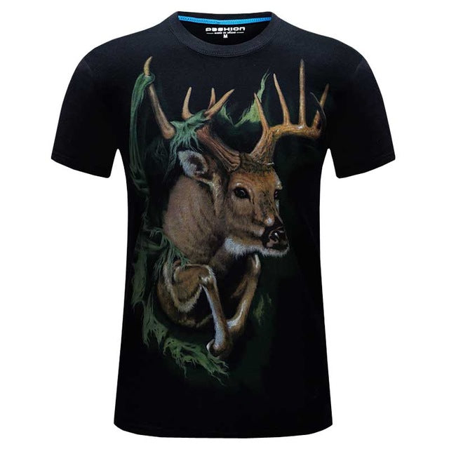 Printed Men Crossfit Anime T-Shirt