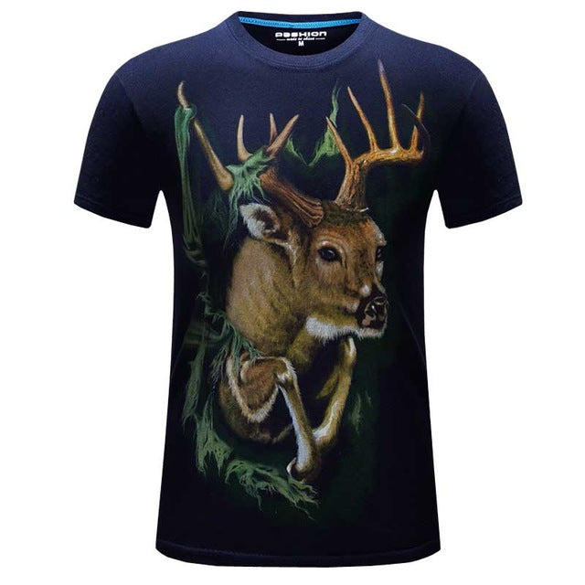 Printed Men Crossfit Anime T-Shirt