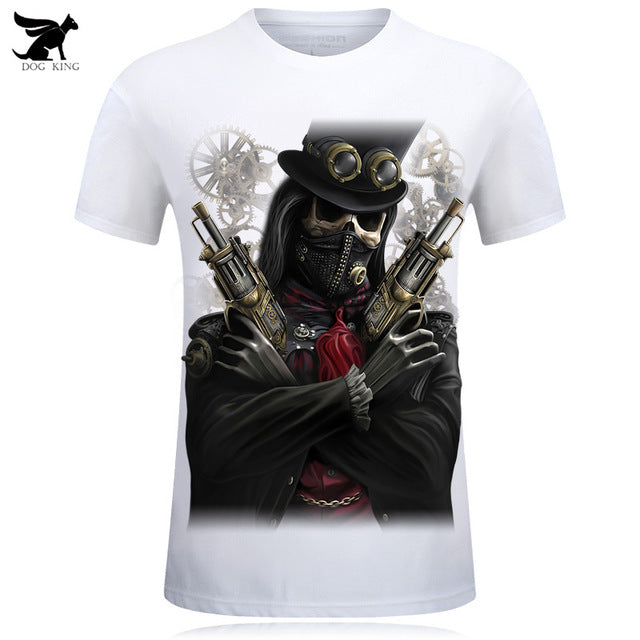 Printed Men Crossfit Anime T-Shirt