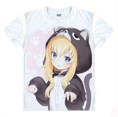 Milk Silk Fashion Women Anime T-Shirt