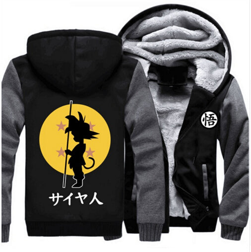 Fleece Women Design Cartoon Anime Jackets