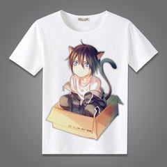 Anime Patchwork Women Casual T-Shirt