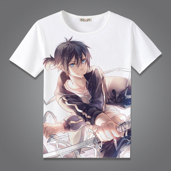 Anime Patchwork Women Casual T-Shirt