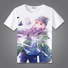 Anime Patchwork Women Casual T-Shirt