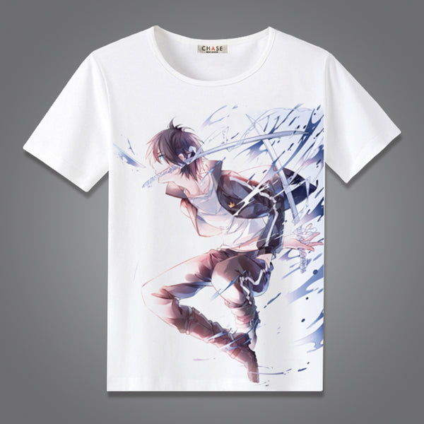 Anime Patchwork Women Casual T-Shirt