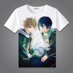 Anime Patchwork Women Casual T-Shirt